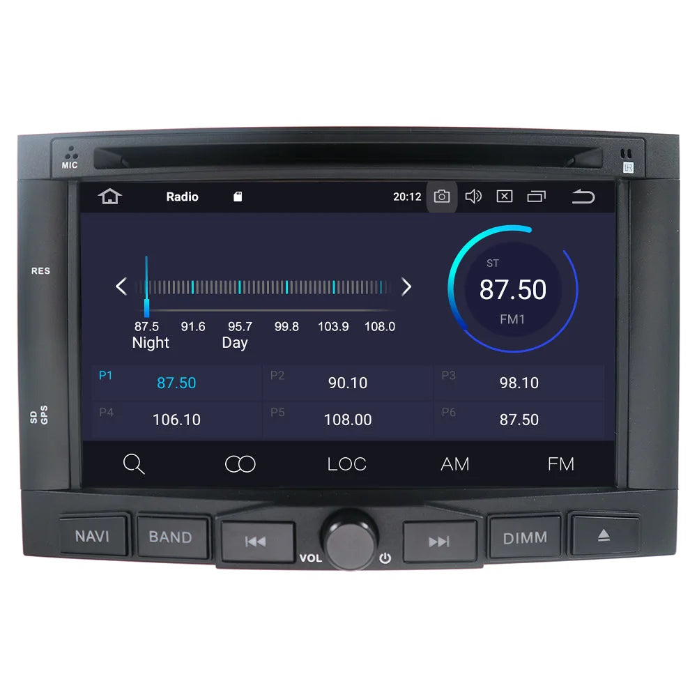 Android 13 Carplay Car Multimedia Player GPS Navigation for Citroen Berlingo 2009-2019 Aut