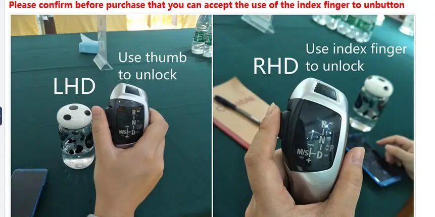 Modified Led Gear Shift Knob Shifter Lever for BMW E46 E60 E61 E81 E82 E87 E88 E89 E90 E91