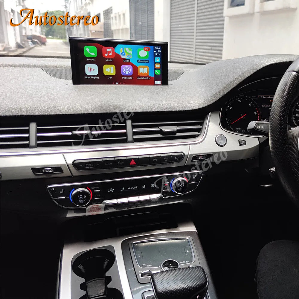 Android13 Carplay Auto Stereo Foldable For Audi Q7 2016-2019 Car GPS Navigation Multimedia