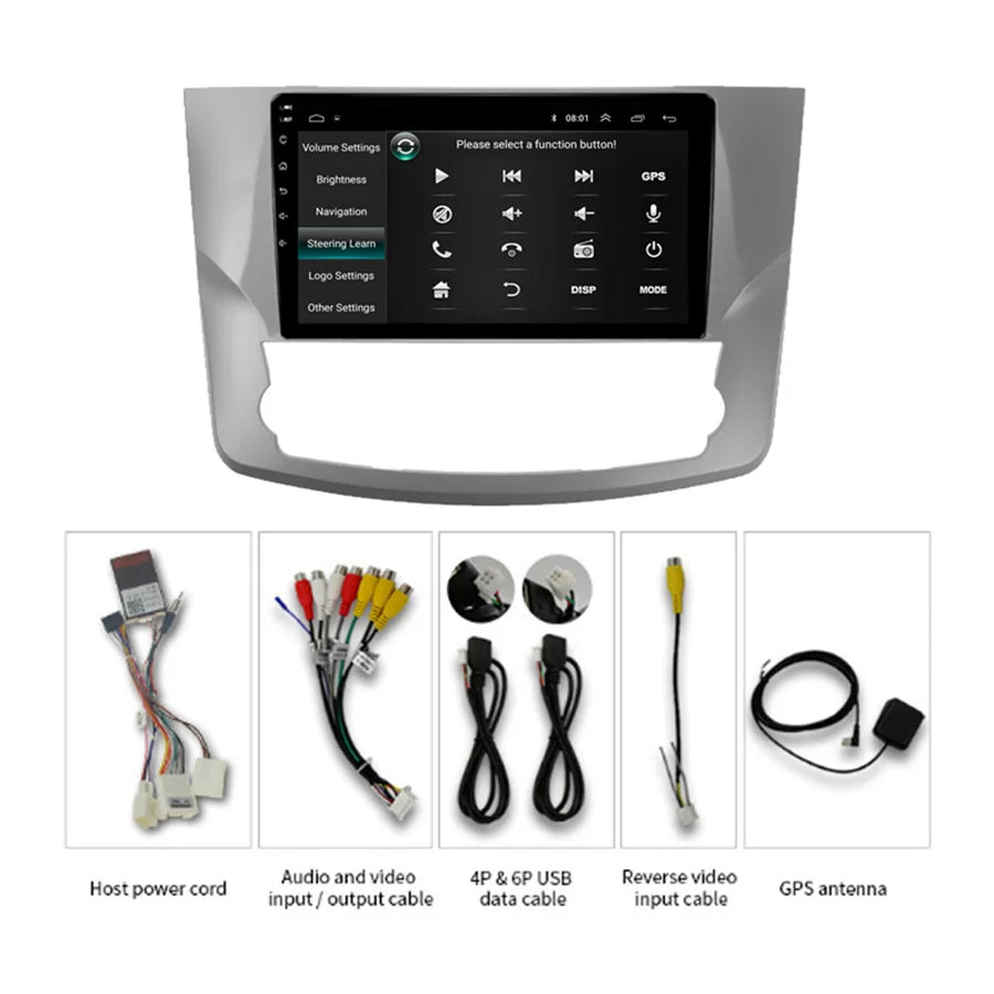 9'' Android 10.0 2G+32G Car Radio Stereo GPS Wifi FM For Toyota Avalon 2011-2012