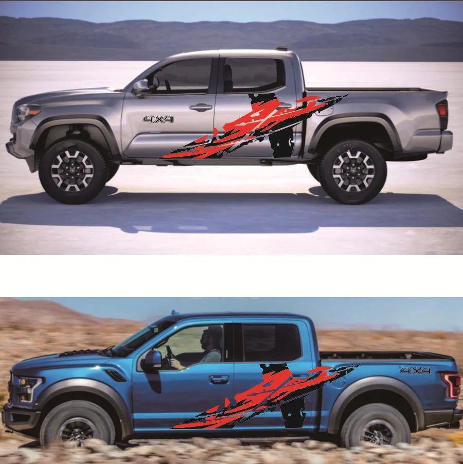 1 Pair Graphics Vinyl Decal for Truck Decal Auto Styling Decoration car stickers for Ford