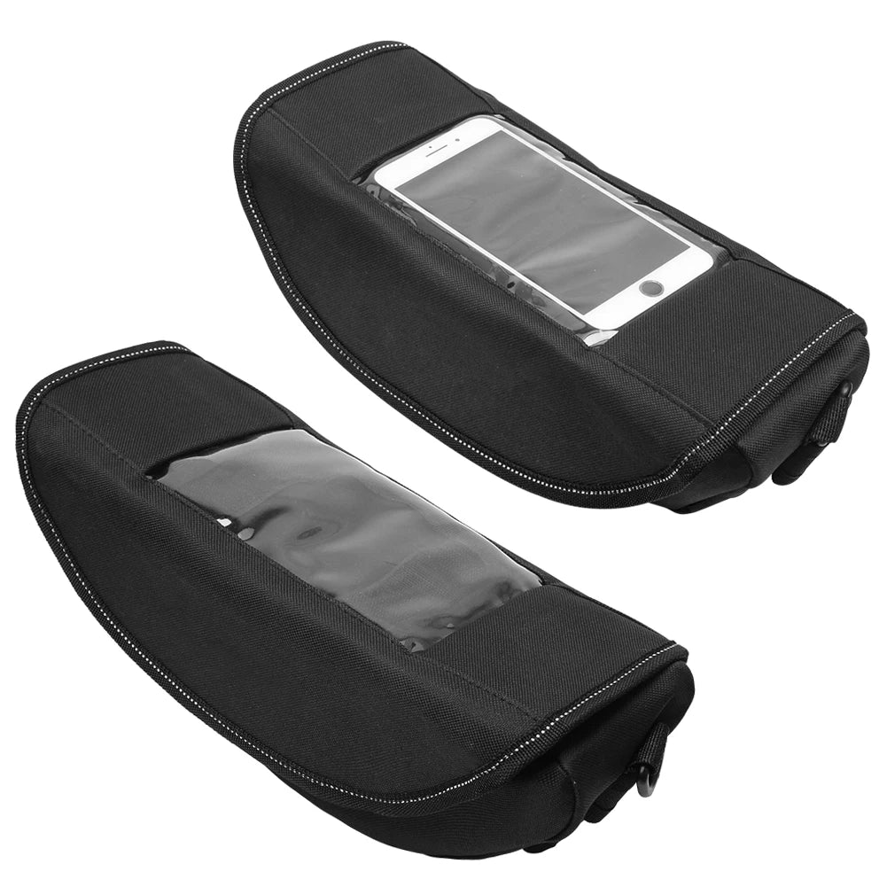 Motorcycle Waterproof Handlebar Travel Storage Bag For BMW F750GS F850GS R1200GS ADV F700GS 800G - Automotive LED Light