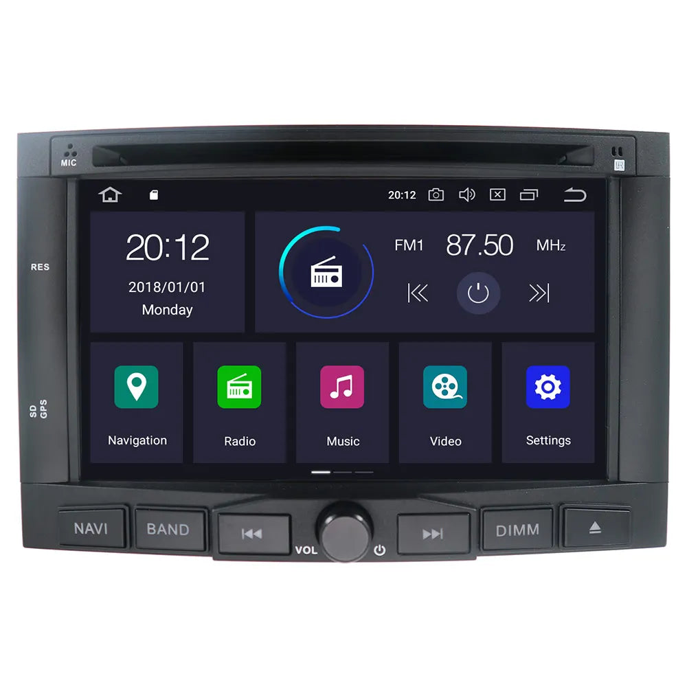 Android 13 Carplay Car Multimedia Player GPS Navigation for Citroen Berlingo 2009-2019 Aut