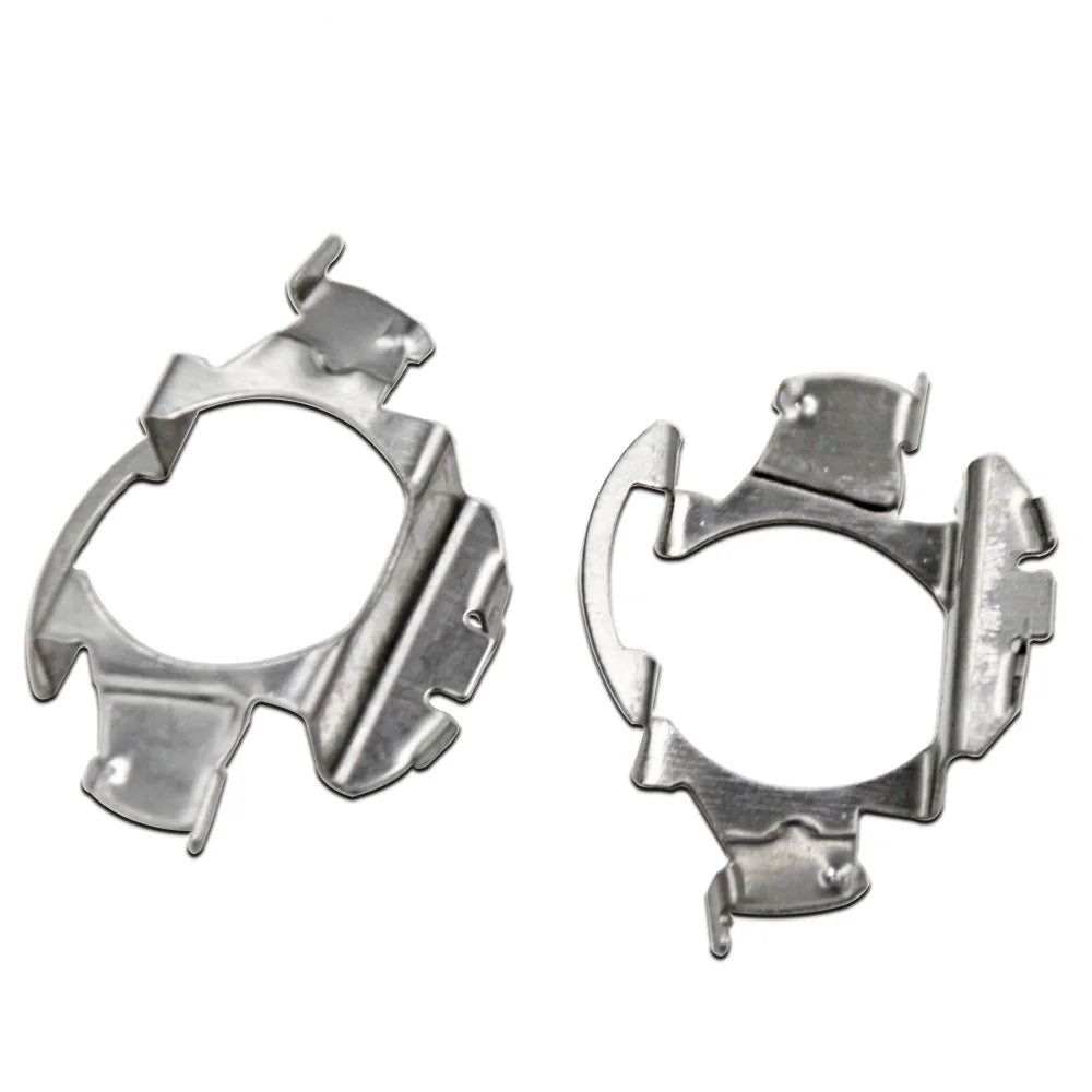 roadsun 2Pcs H7 LED Headlight Bulb Base Holder Adapter Socket Retainer Bulb Bracket Stand