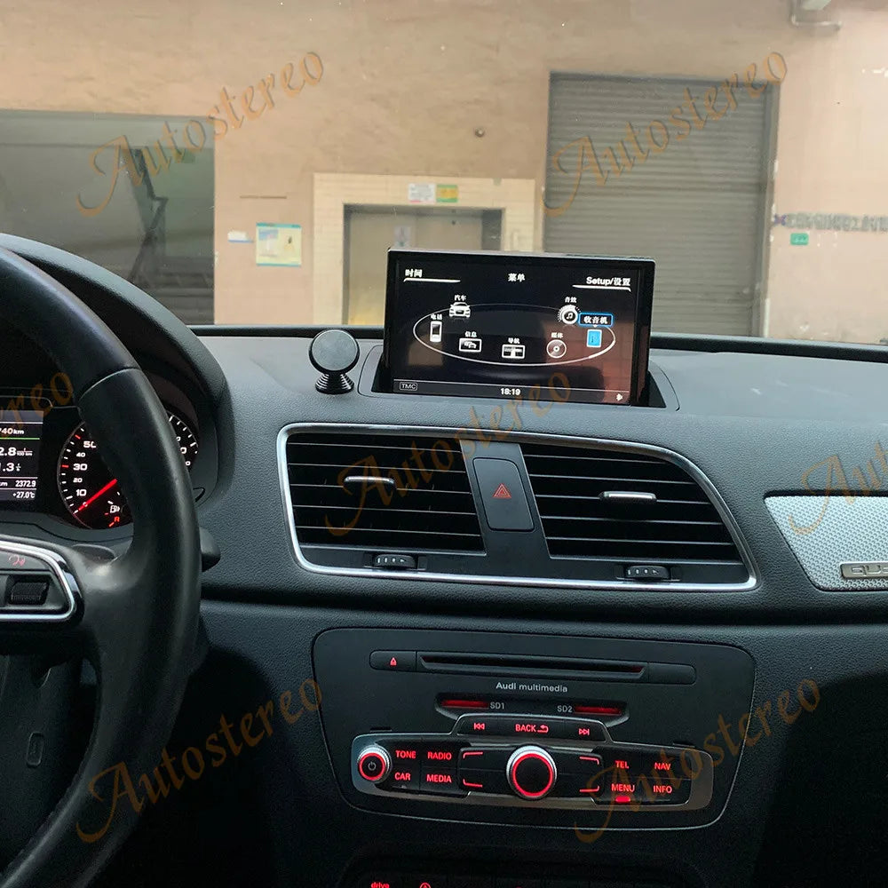 Android 14 Carplay For Audi Q3 2012-2019 Car Radio Car GPS Navigation Radio Tape Multimedi