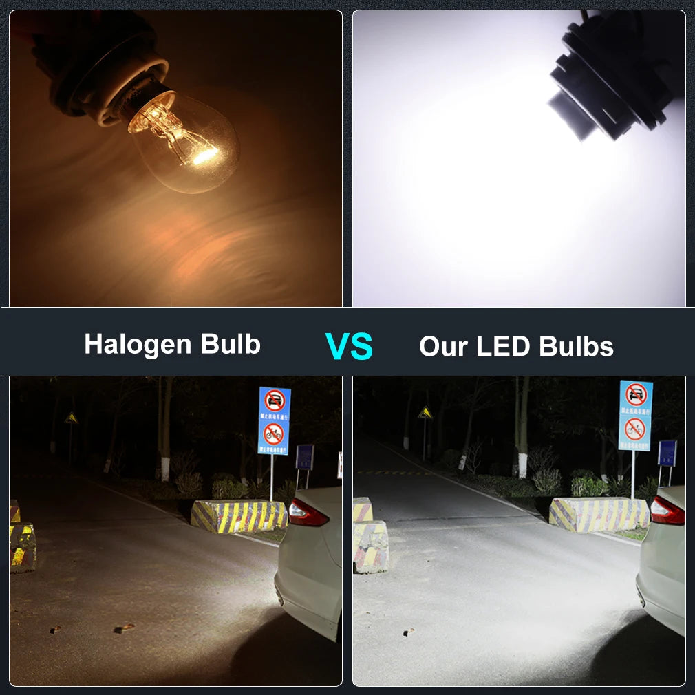 P21W P21 5W LED Bulb 1156 1157 BA15S BAY15D Led Car Signal Lamp R5W R10W DRL Daytime Runni