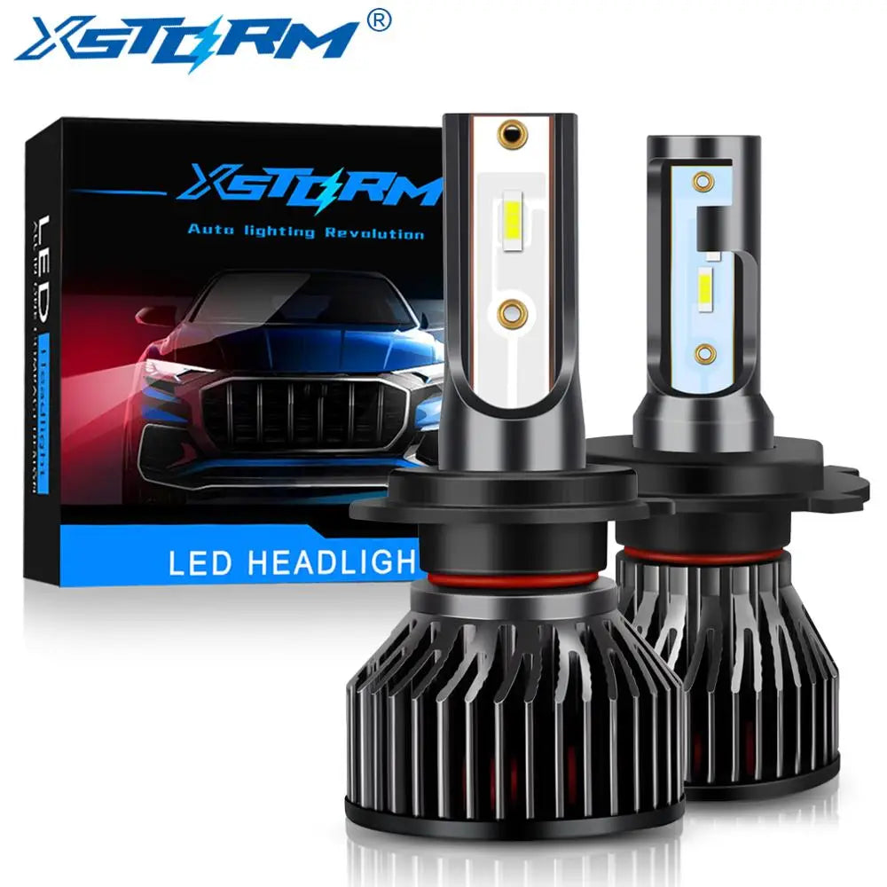 XSTORM H7 LED Lamp for Car H4 Led Headlight Canbus H1 H3 H8 H11 Led 9005 HB3 9006 HB4 Auto