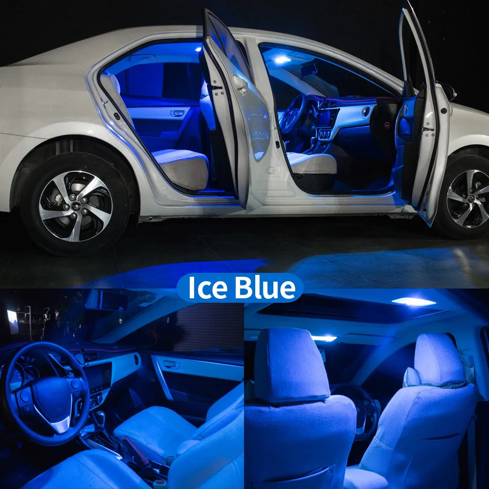10-Piece LED Interior Light Kit for 2006-2013 - Canbus Error-Free Interior Bulbs