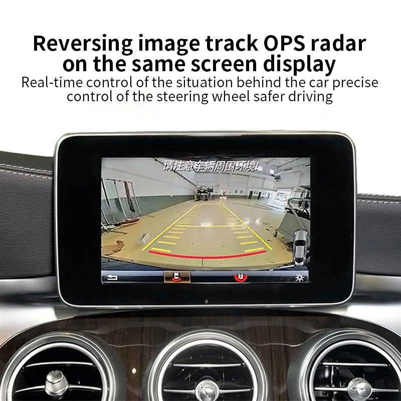 Reverse Camera Connect original Screen for Mercedes Benz C CLA GLA GLE GLC W205 NTG5.0 5.1 | AUTOKITSHOP