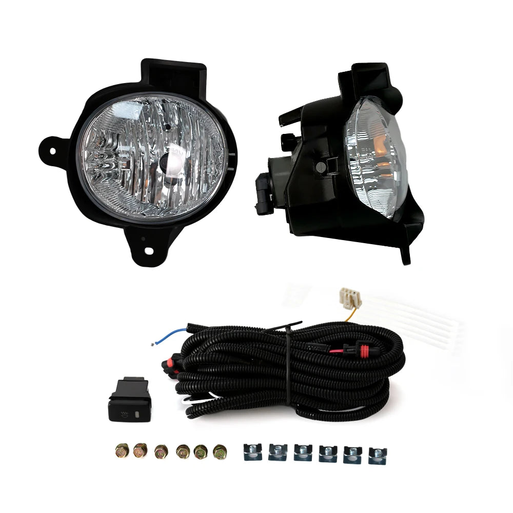 For Toyota Hilux Vigo Champ 2011 2012 2013 2014 M&C Car Fog Light Assembly Kit Front Bumpe | AUTOKITSHOP
