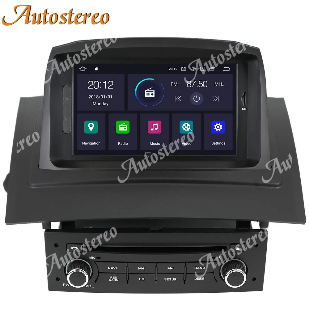 Android 13 Carplay Car DVD Player GPS Navigation For Renault Megane 2 Fluence 2002-2009 Au