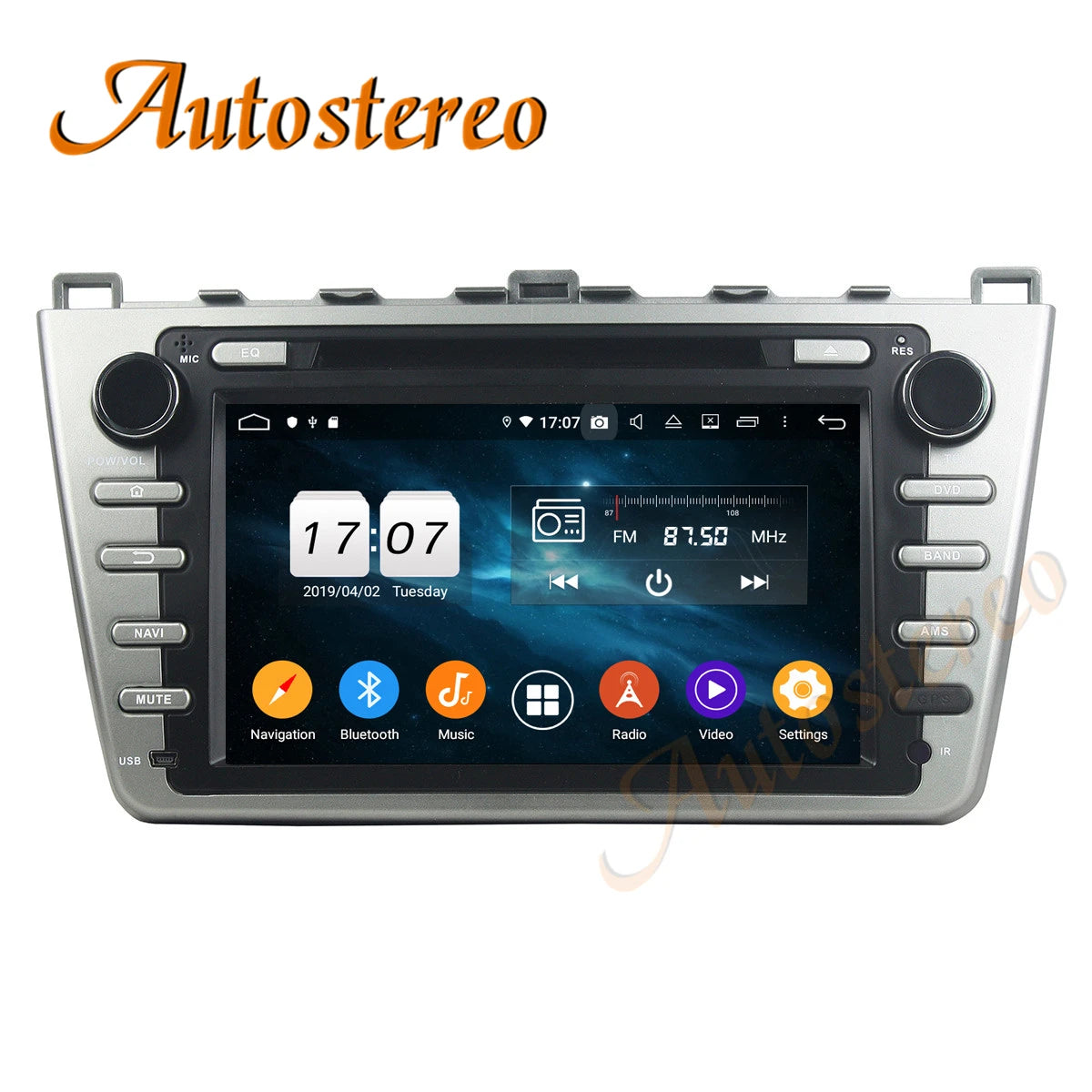 For Mazda 6 Atenza 2008-2012 DSP Car DVD Player Android 14 Carplay GPS Navigation Auto Rad