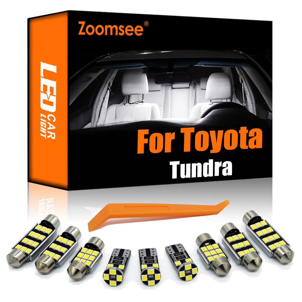 LED Interior Light Kit for Toyota Tundra 1999-2017 - Canbus Dome Map Door Trunk Bulbs | AUTOKITSHOP