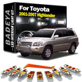 10-Piece LED Interior Light Kit for Toyota 2003-2007 - Canbus Error-Free Interior Bulbs