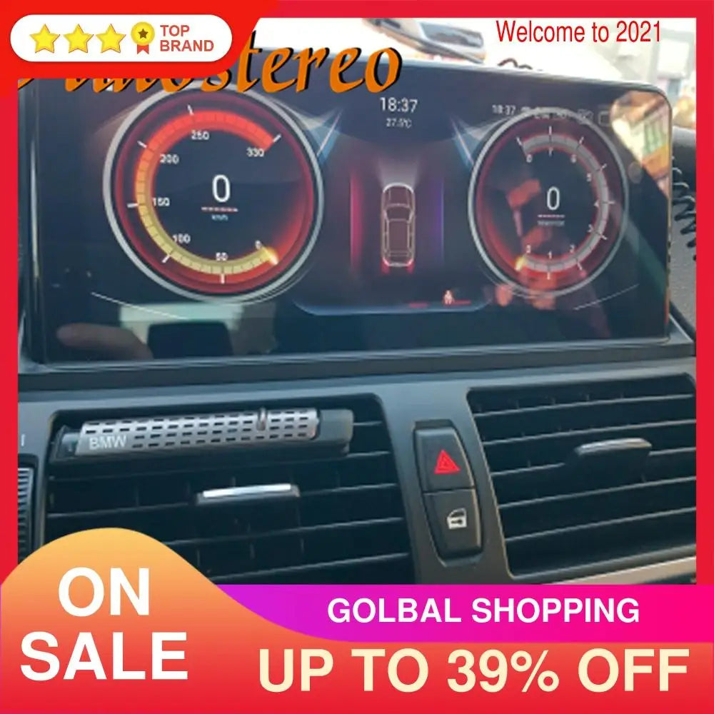 Android 14 Carplay For BMW X5 E70 For BMW X6 E71 2007-2013 Car GPS Navigation Multimedia M