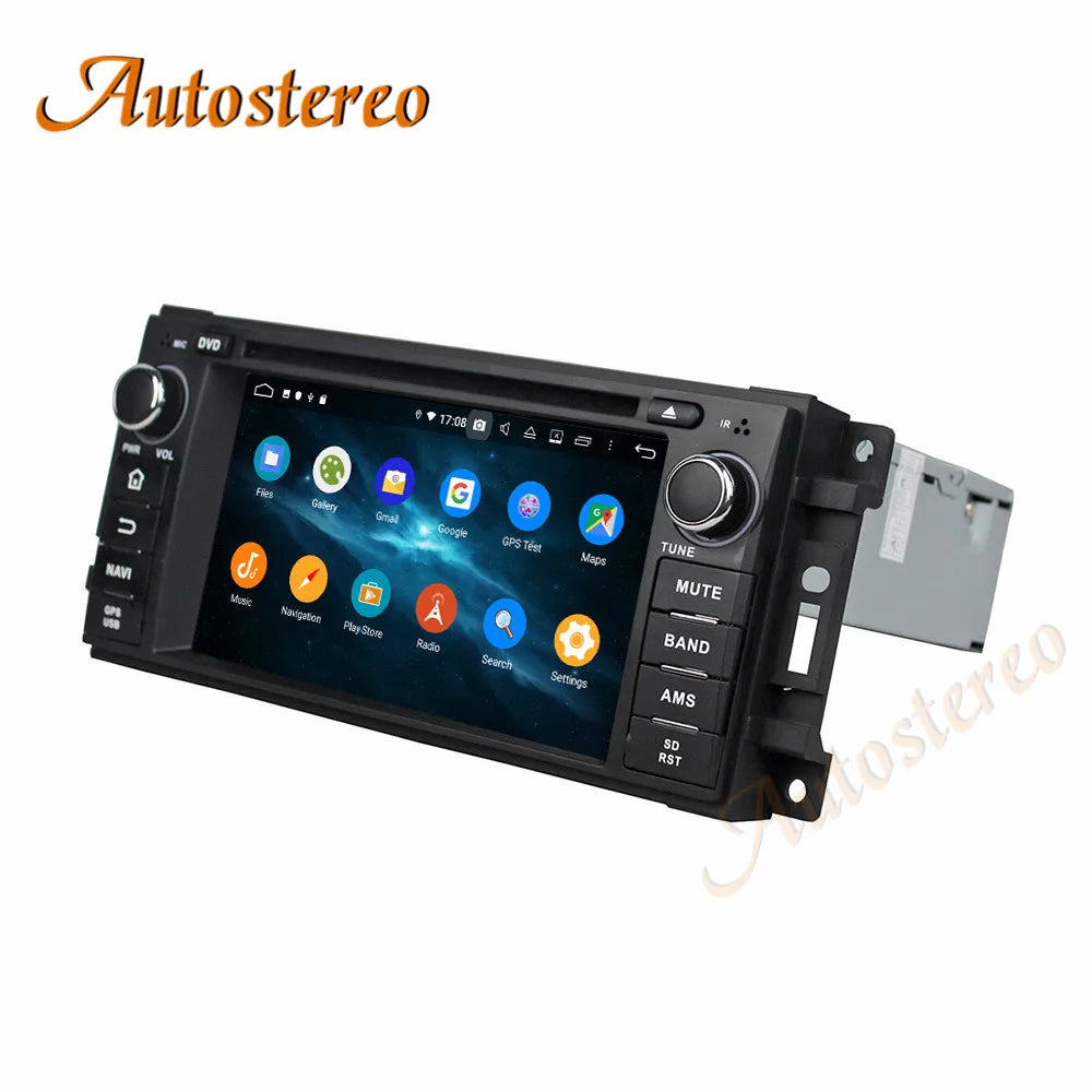 DSP Android 13 Carplay Car DVD Player Multimedia Player GPS Navigation For Jeep Sebring 30