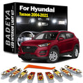BADEYA Canbus LED Interior Reading Light Indoor Bulbs Kit For Hyundai Tucson 2004-2013 20