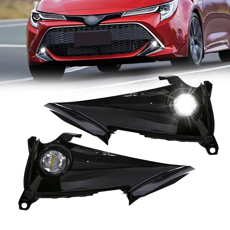 Led DRL Daytime Running Lamp Fog Light for Toyota Corolla Hatchback 2019 2020 2021 4 Doors | AUTOKITSHOP