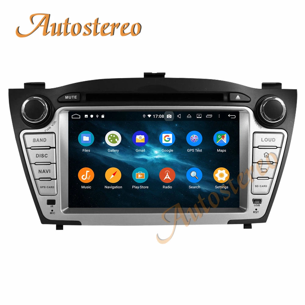 Car DVD Player DSP Android 13.0 Carplay GPS Navigation For Hyundai IX35 2009-2013 Auto Rad