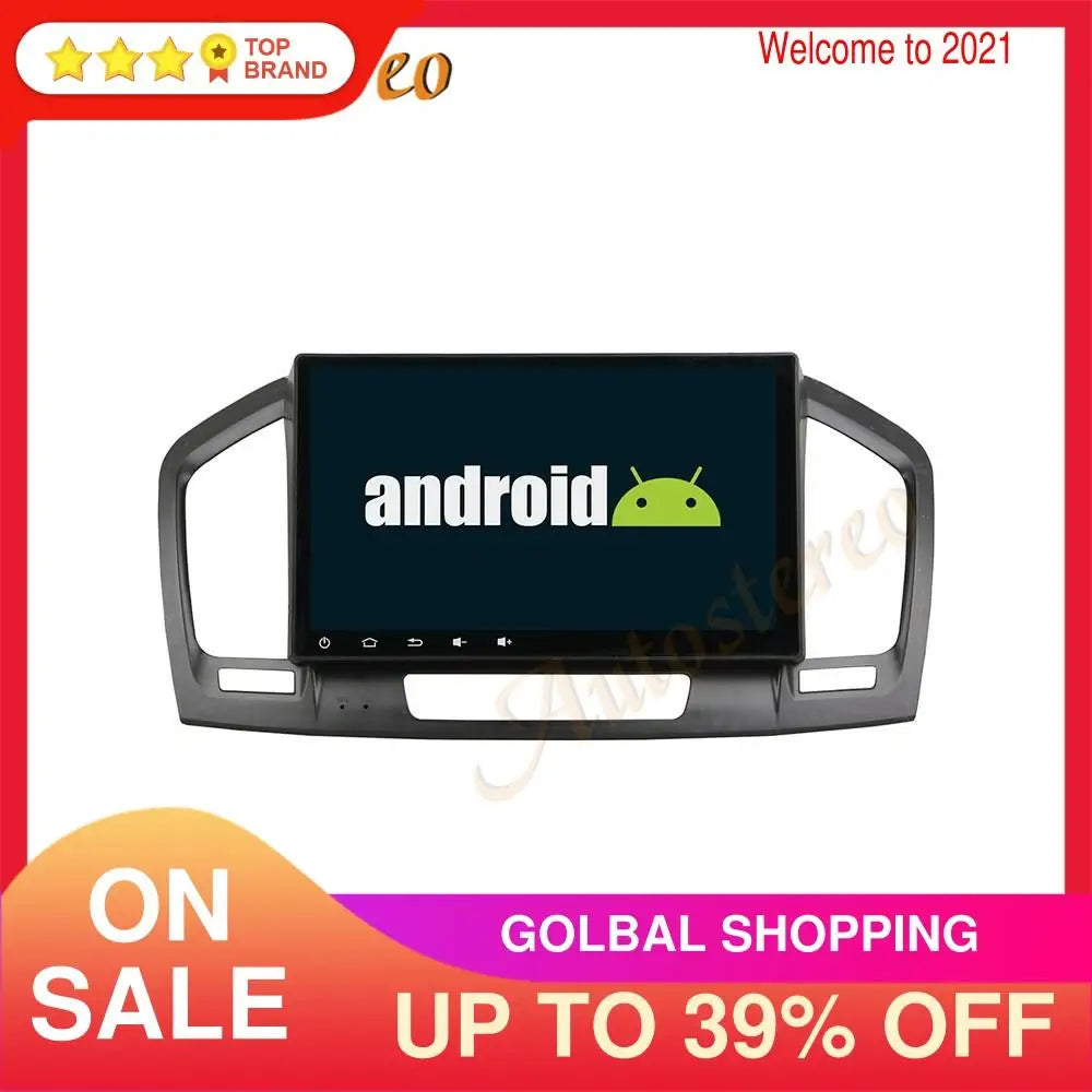 Carplay Android 14 For Opel Insigina 2009-2013 Car Head Unit Car Radio Multimedia Player G