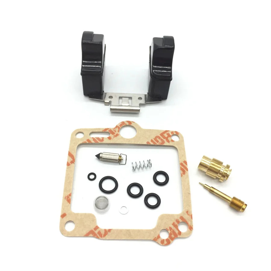 4 Set Bike Carburetor Carb Rebuild Repair Kit +Float For 1988-1992 Yamaha FJ1200