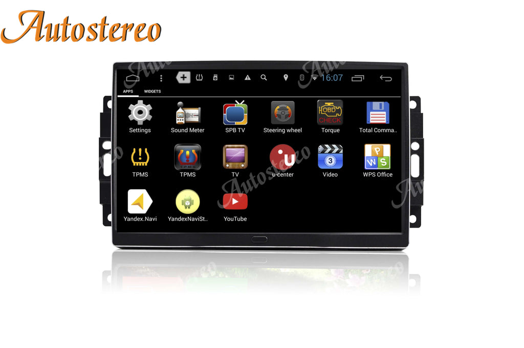 9 INCH Android 14 Carplay Car Radio GPS Navigation for Chrysler Jeep Dodge 300C 2004-2008