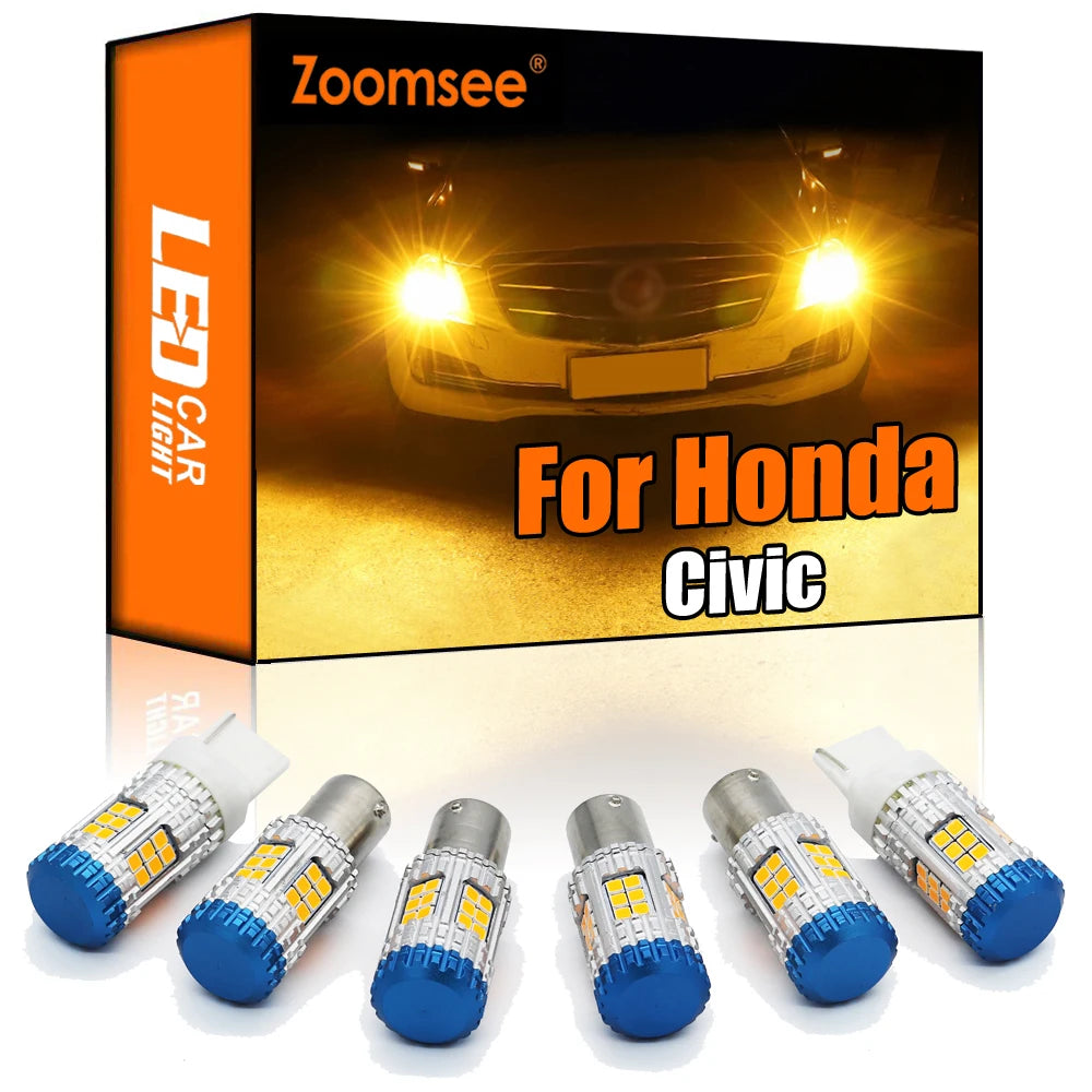 LED Interior Light Kit for Honda Civic EG EK 3D 4D 5D 10th Sedan Coupe Hatch No Hyper Flash Error Auto Lamp LED Turn ...