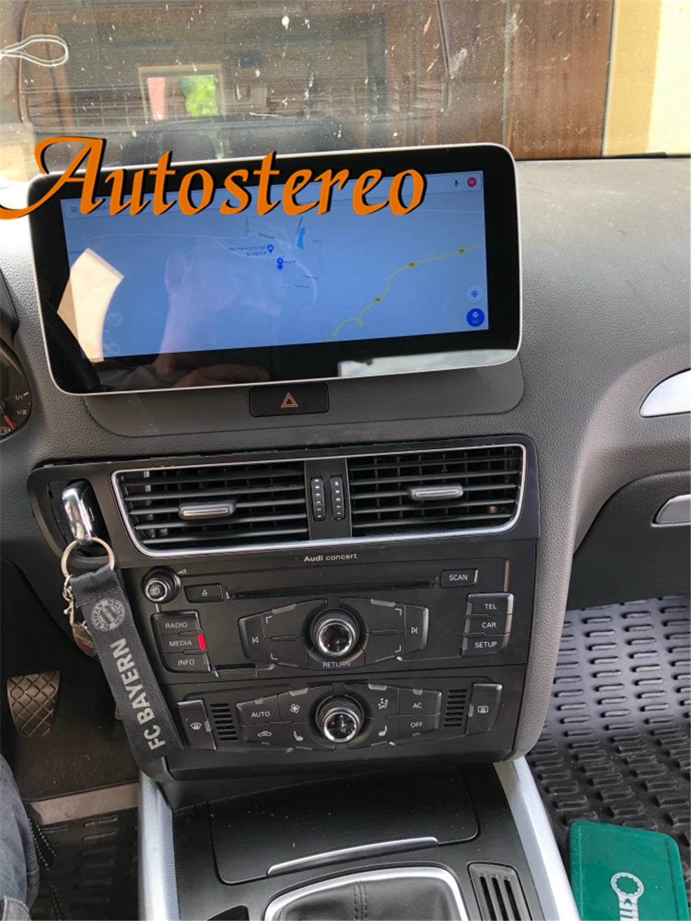 10.25 Carplay Android 13 For Audi Q5 2009-2015 Car GPS Navigation Multimedia Player Car St