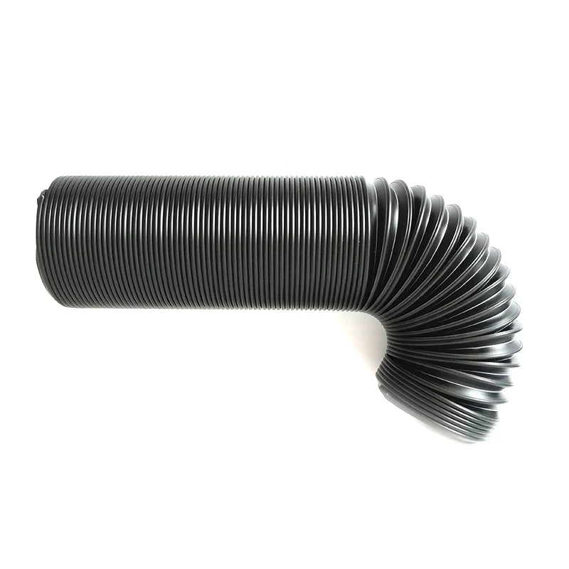 1 Meter x 80mm wide Black flexible cold air hose for car engines air filters induction kit