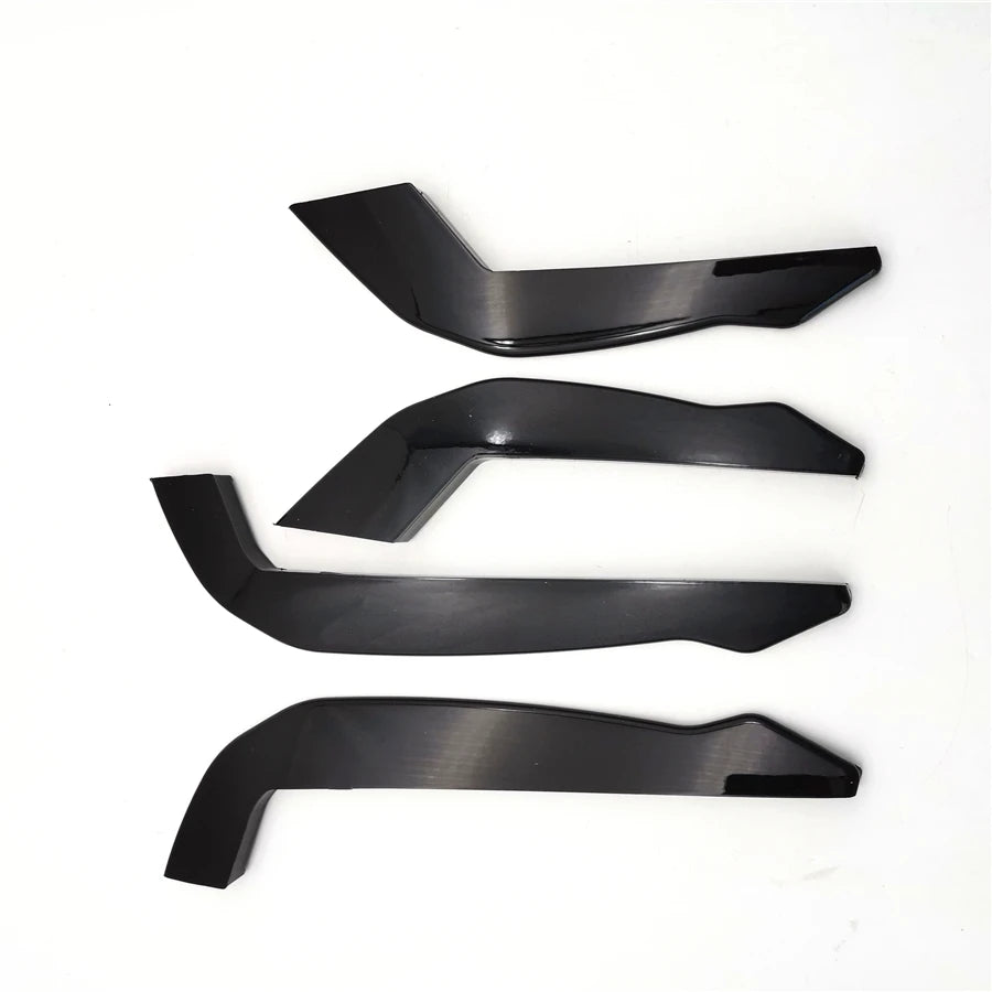 Car Bumper Lip Fin Splitter Spoiler Canard For Ford focus St/st-line MK4 18-21
