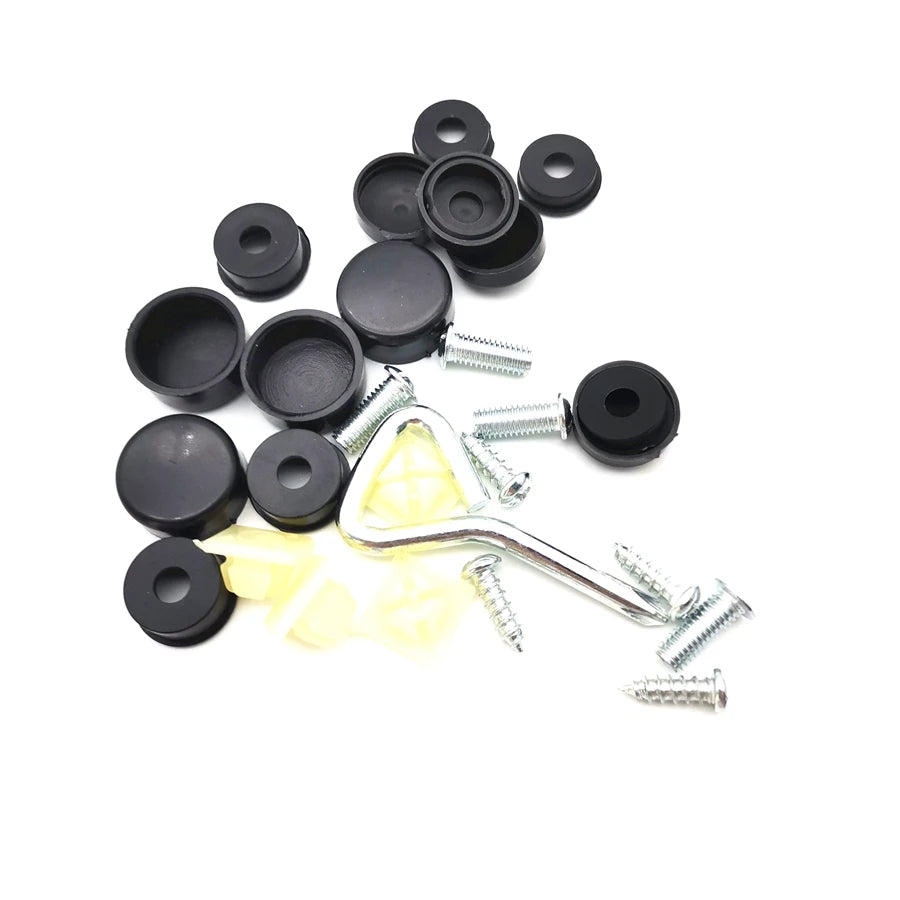 Car Plate Zinc Alloy Anti-theft License Plate Bolt Frame Screw Accessories