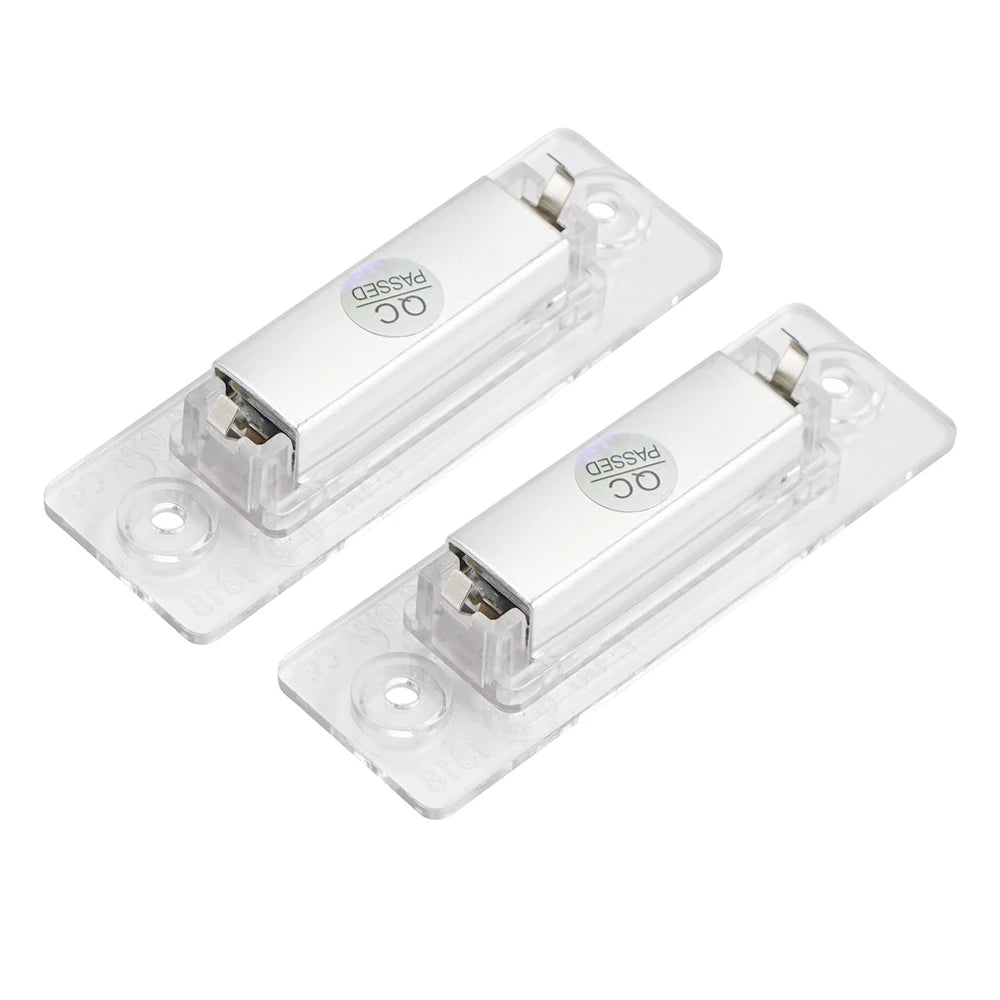 LED License Number Plate Light, 6500K White Auto Number Plate Lamp Fit For VW Caddy Golf P