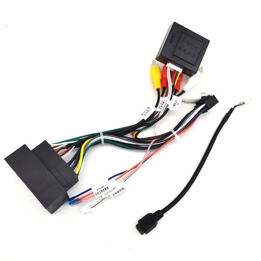 16 PIN Wiring Harness Adapter with Canbus For Jeep Grand Commander 2018–present