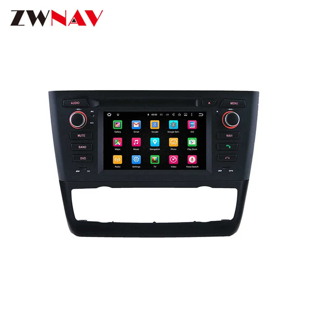 For BMW 1 E87 E88 2005-2012 Android 14 Wireless Carplay Car Multimedia player GPS Navigati