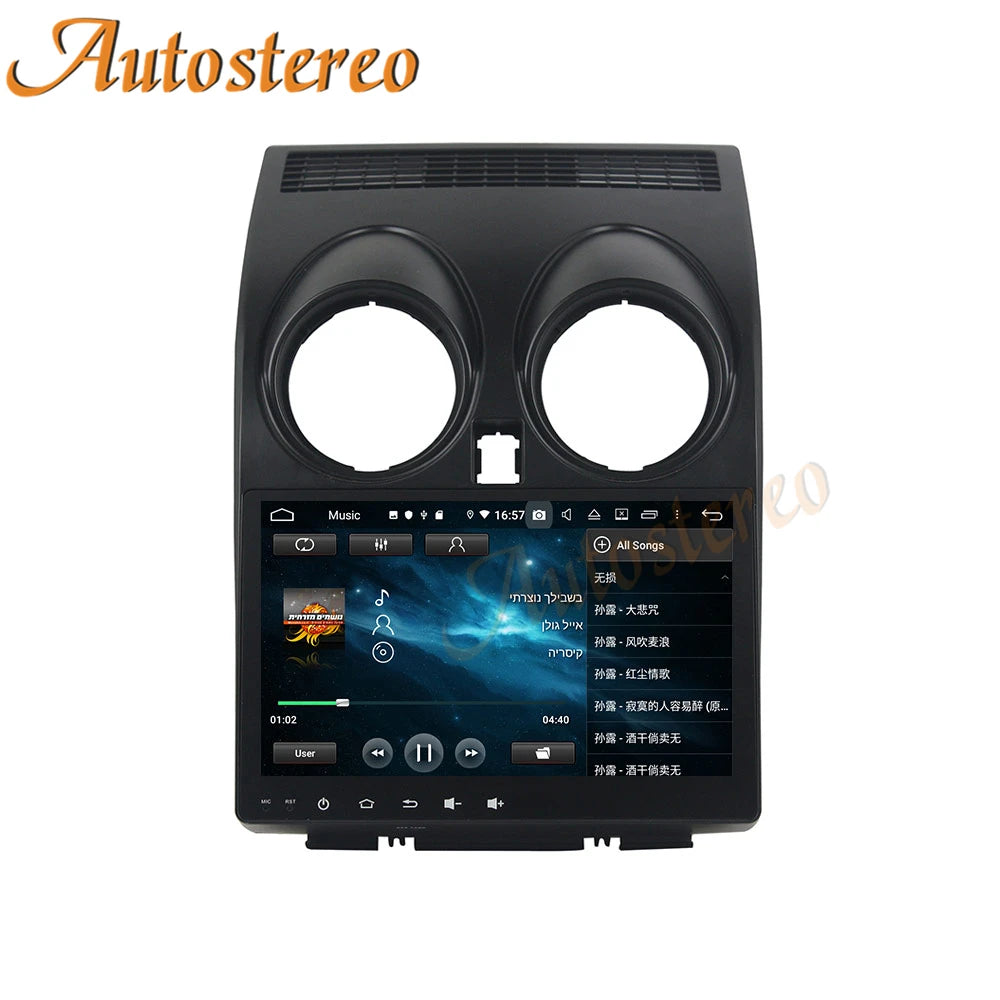 Android 14 Carplay Car Head Unit Multimedia Player For Nissan Qashqai 2008-2014 Auto Radio