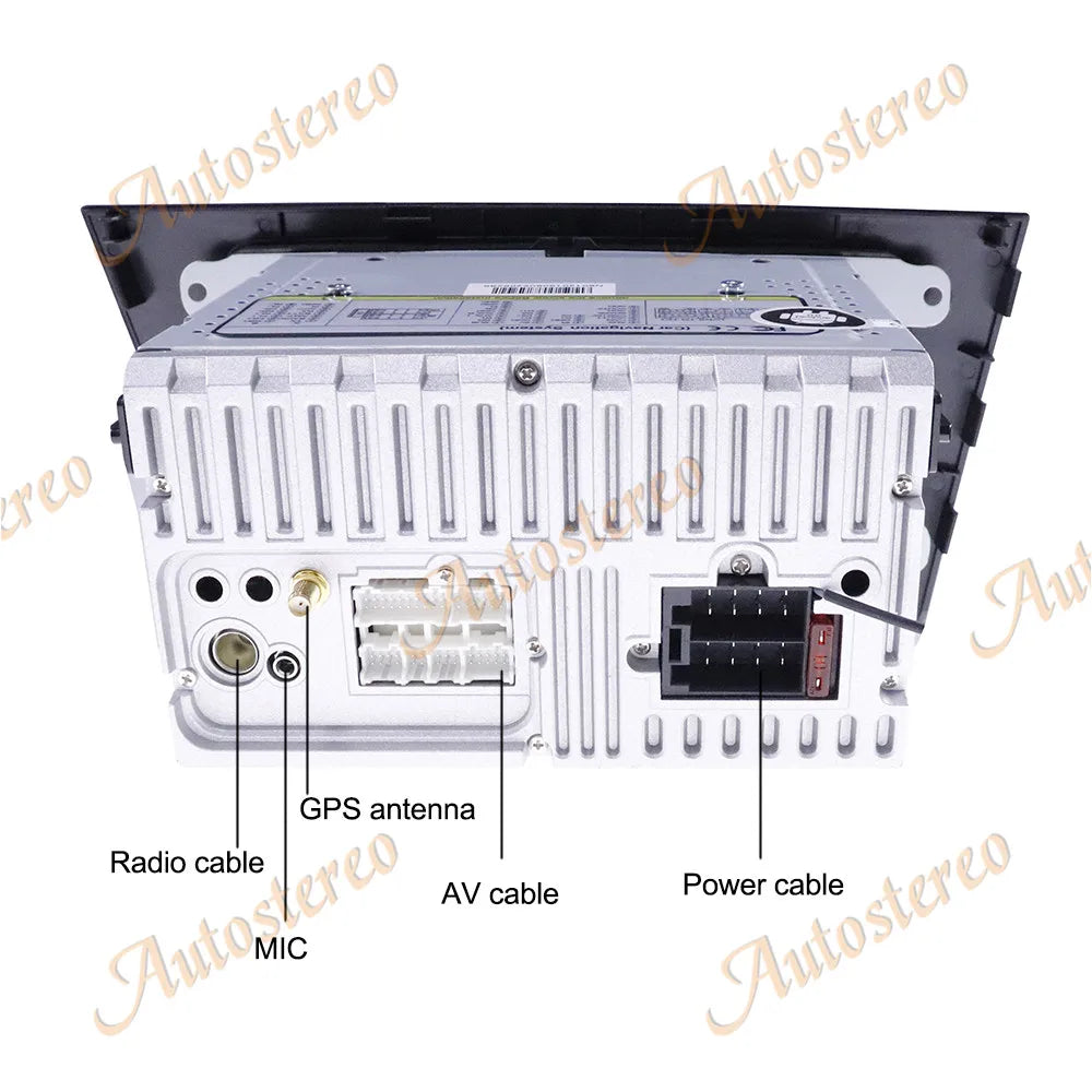 Android 14 Carplay Car DVD Player Multimedia Player GPS Navigation For SEAT Leon 2005-2012