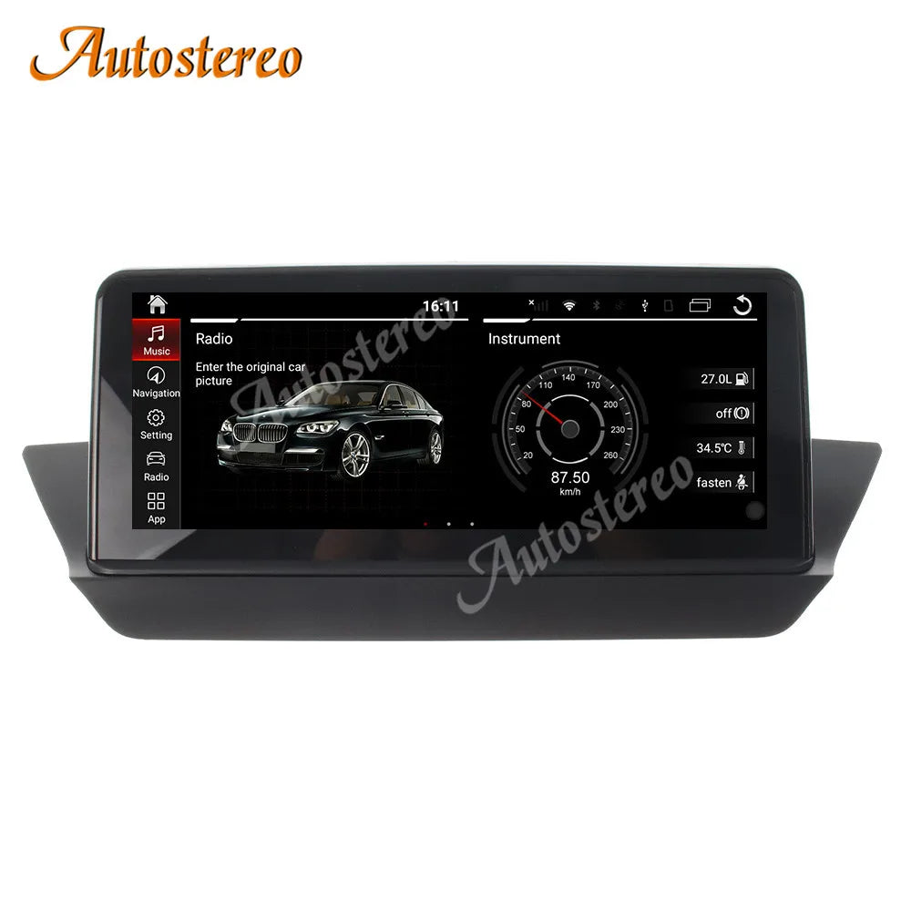 Qualcomm Android 13 Carplay For BMW X1 E84 2009-2015 Car GPS Navigation Auto Stereo Radio