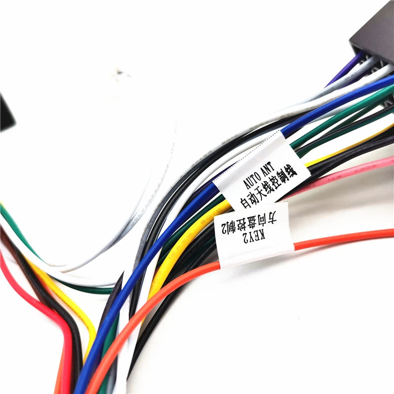 16 Pin Power Cable Harness Adapter with Canbus For Ford Focus 2007-2011For Ford C-max 2007
