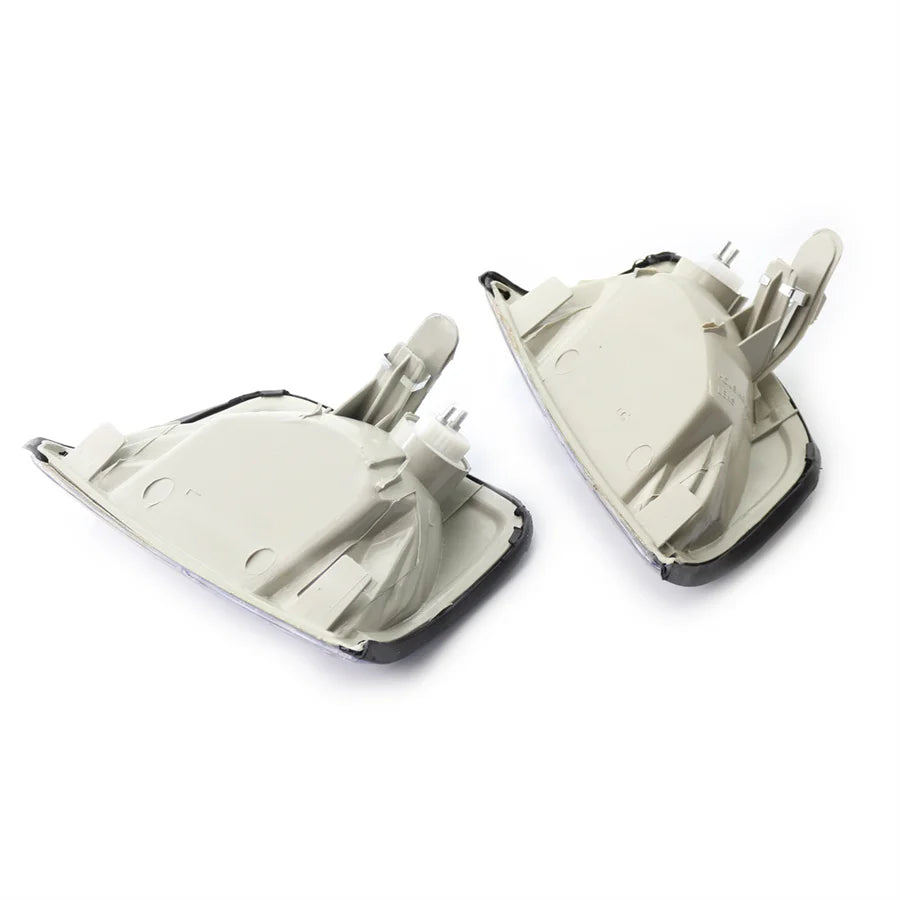 1 Pair (Right + Left) Clear Corner Light Turn Signal Lights For Benz E-Class W124 1985-199