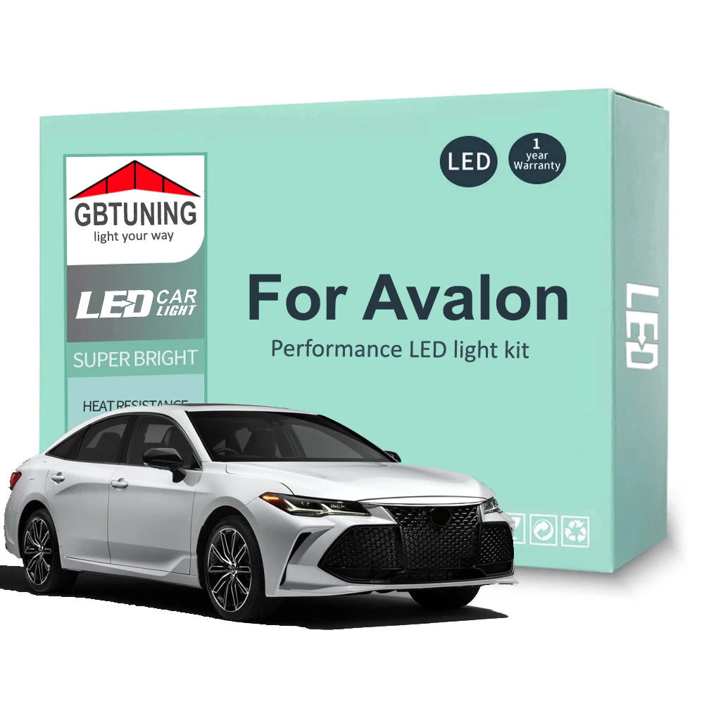 LED Interior Light Kit for Toyota Avalon 1994-2013 - Canbus Dome Map Door Trunk Bulbs | AUTOKITSHOP