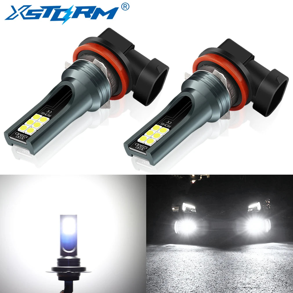 H8 H11 LED Bulb H16 JP 9005 HB3 9006 HB4 Led Lamp Super Bright Car Fog Lights Day Driving