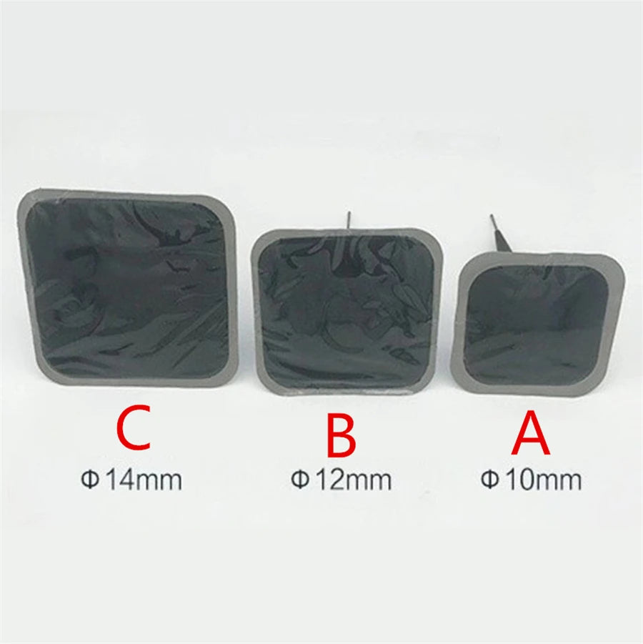 5pcs/box Car Truck Mushroom Patch 12mm Natural Rubber Tire Puncture Repair Wired Plug