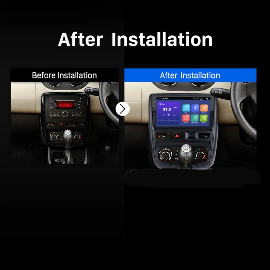 9" Android 10.0 Quad-Core Car GPS Navigation WiFi FM For Renault Duster 2012-2020