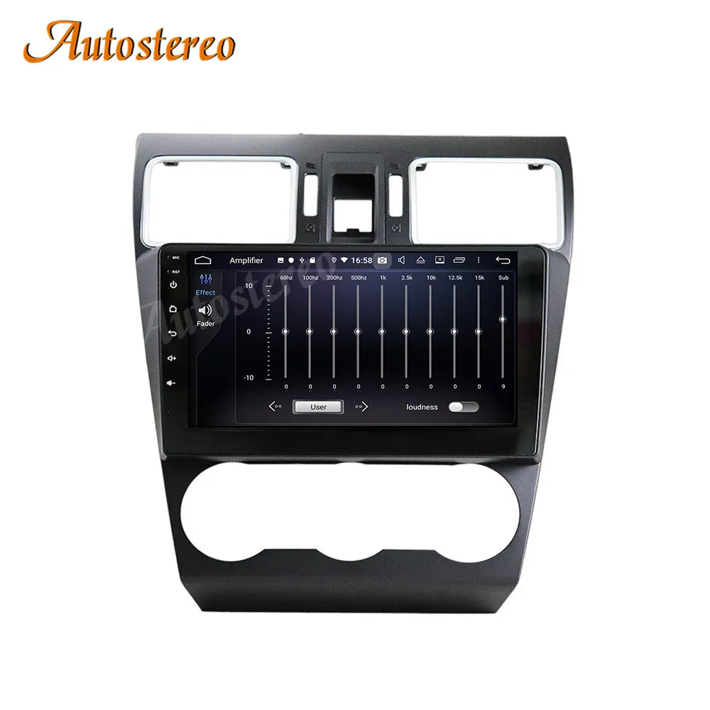 Carplay For Subaru Forester 2015-2018 Android 14 Car GPS Navigation Multimedia Player Head