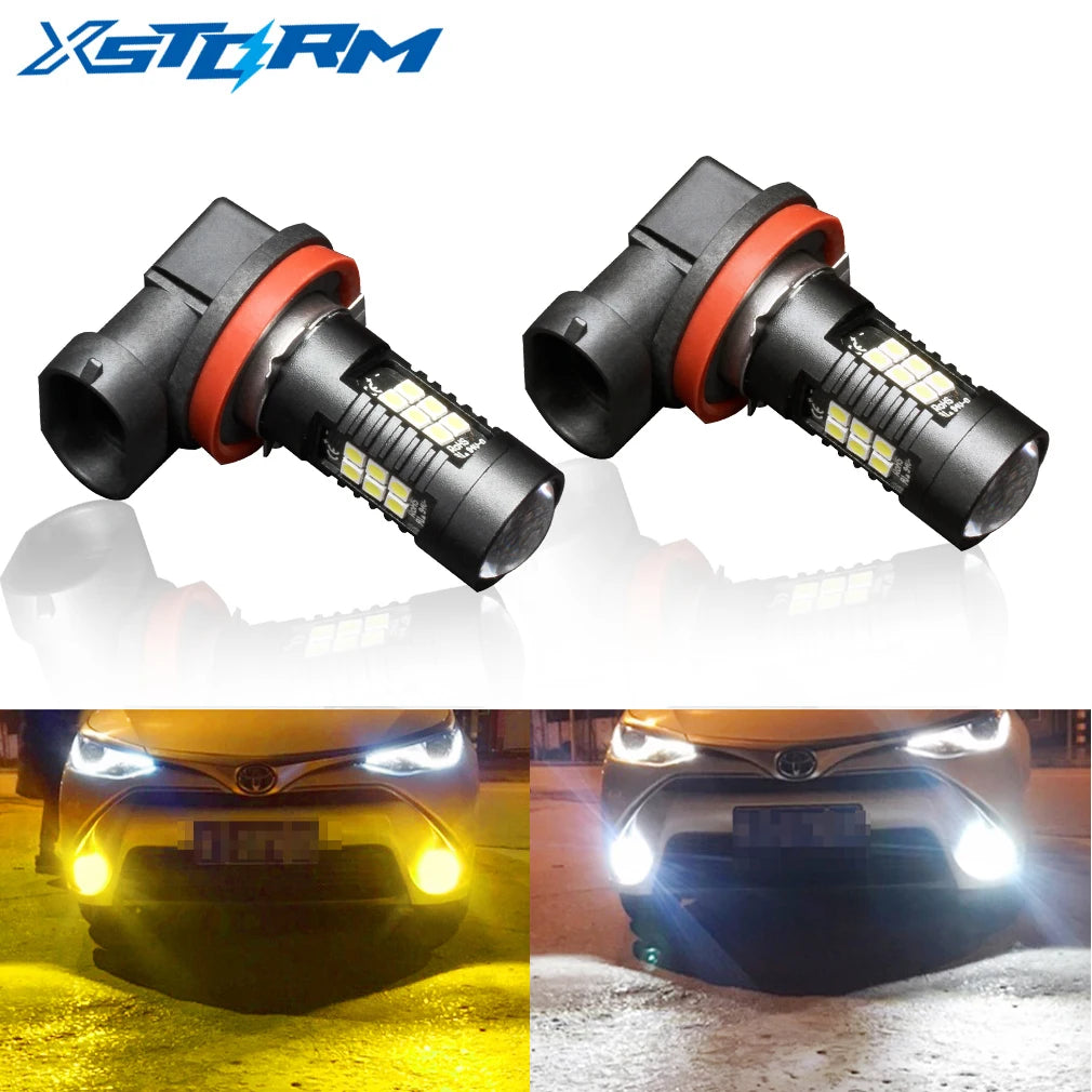 H8 H11 Led Bulb HB4 Led Bulbs HB3 9006 9005 SMD Lights 1200LM 6000K 12V White Driving Runn