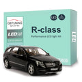 23-Piece LED Interior Light Kit for Mercedes Benz R-Class W251 R320 R350 R500 2006-2014 - Canbus Dome Map Door Trunk ...