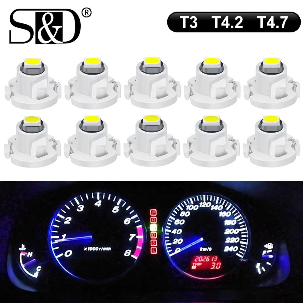 10-Piece LED Interior Light Kit for T3 T4 - Canbus Error-Free Interior Bulbs