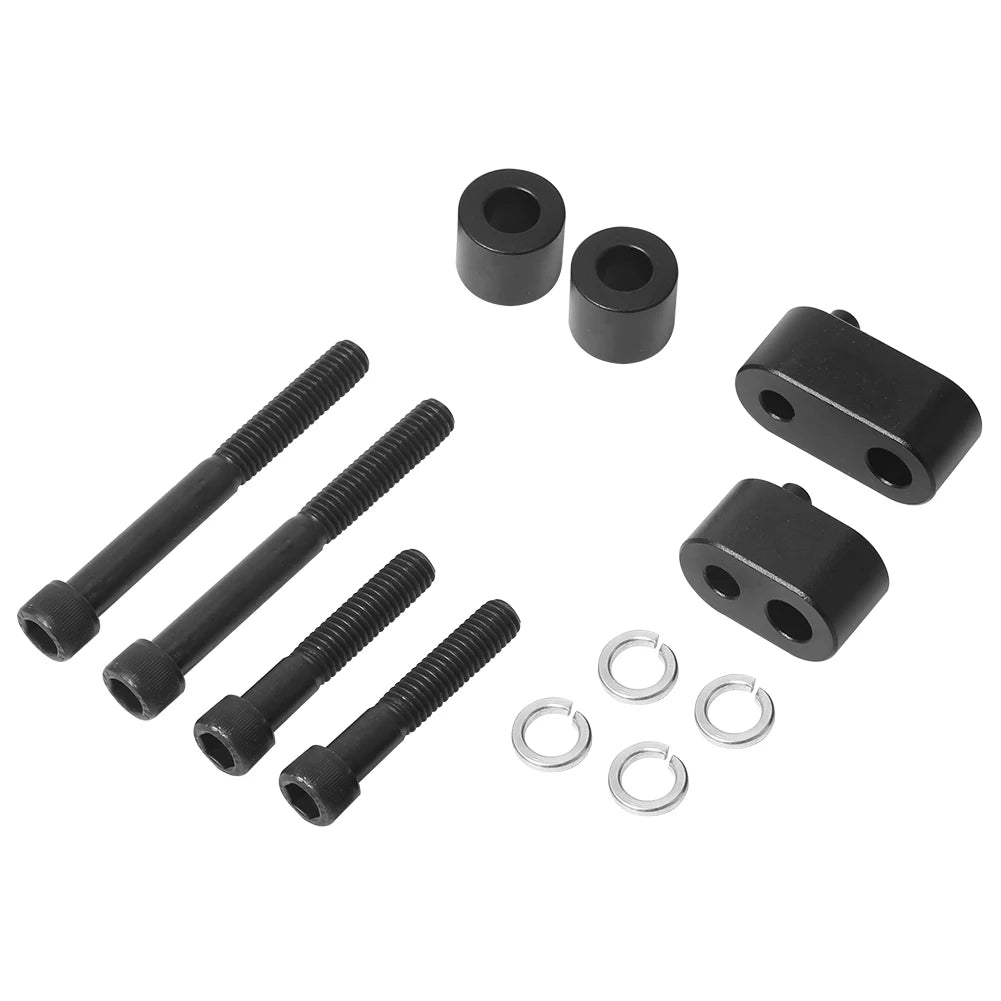 Motorcycle Floorboard Extensions Kit 3/4'' Compatible for Harley Touring Models  for Models 2009-2021 - Automotive LED L