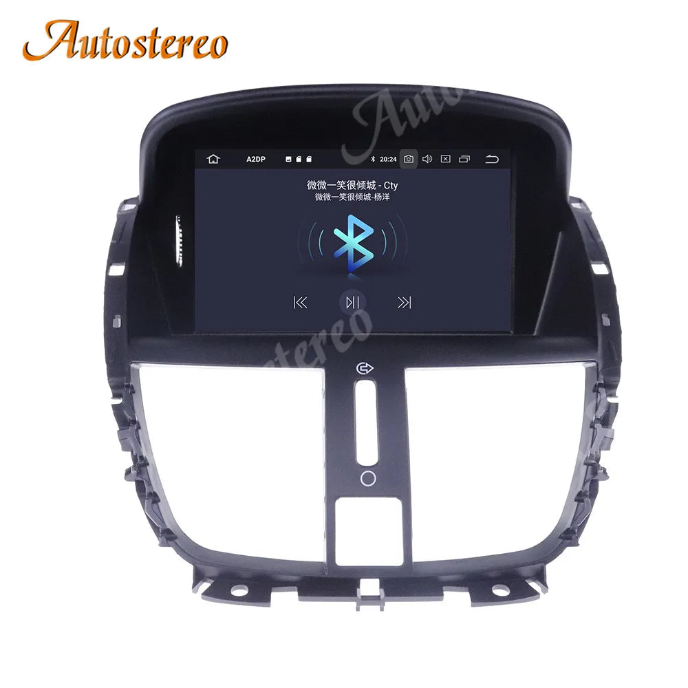 Android14 Carplay Car Radio GPS Navigation For Peugeot 207 2007-2014 Car DVD Player Multim
