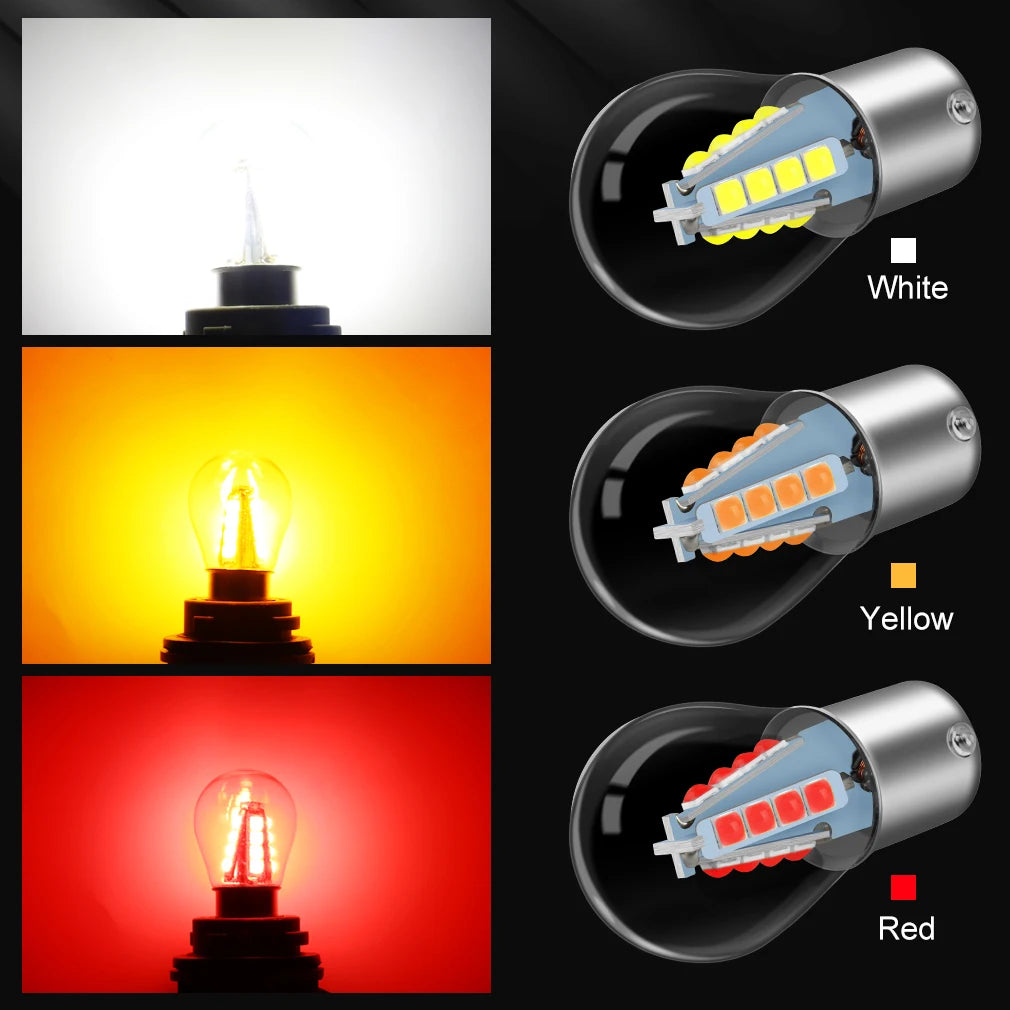1156 BA15S Led 1157 BAY15D P21W Led Bulb P21/5W P21 5W R5W R10W Car Turn Signal Light Reve
